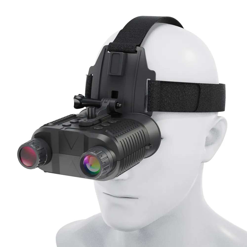 Offre Spéciale NV8160 2.7 pouces TFT LCD affichage NVG lunettes 12MP 1080P chasse infrarouge numérique casque monté Vision nocturne