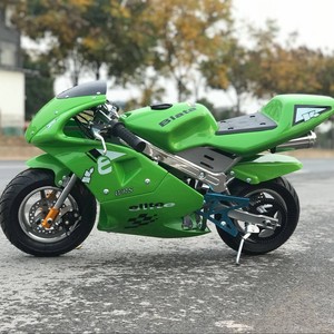 EU Cheap Sale on New Harmonywin 2-Stroke <b>Mini</b> <b>Motorcycles</b> Pocket with 40km/h Speed - Product Image 3