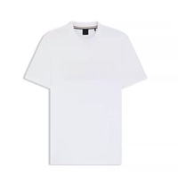 Camiseta Casual para Hombre 2026 con Pedrería, Ventilada, de Algodón Puro, Talla Grande, Estilo Retro, Exquisita y Transpirable