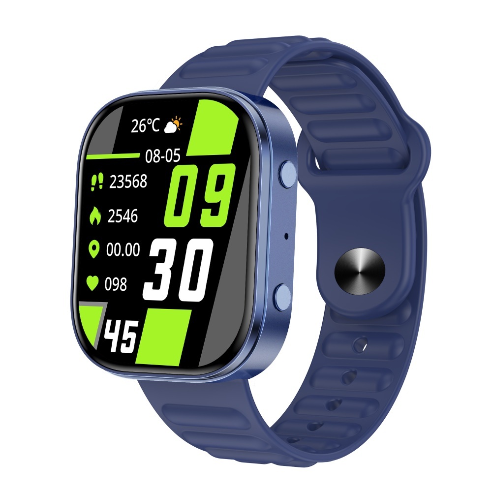 Blue Wavy Strap