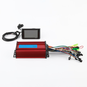 Red 12 tube WXGN301 kit WXGN301 large color display + 12-tube controller kit, 36V/48V/60V/72V 800W/1000W L898 - Product Image 3