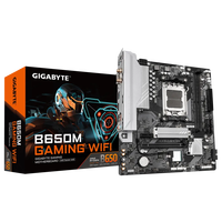 Placa base GIGABYTE B650M GAMING WIFI Micro-ATX, zócalo AMD AM5, 96 GB DDR5, placa base para computadora