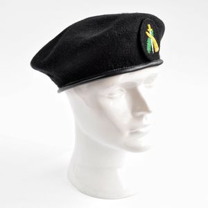 メーカー高カスタム要件ロゴ100% ウール生地ユニセックス冬日本ベレー帽 - Product Image 3
