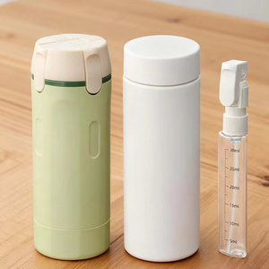 Wholesale 4 in 1 Travel Refillable Bottles Portable <b>Toiletries</b> Cosmetics Containers Shampoo Body Wash <b>Storage</b> - Product Image 3