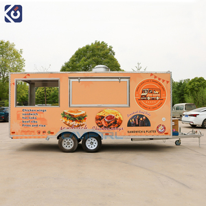 CAMPTRL Fabrica Camiones de Comida, BBQ, Pizza, Hamburguesas, Helados, Café, Camioneta de Comida Personalizada, Remolque de Comida Móvil - Product Image 2