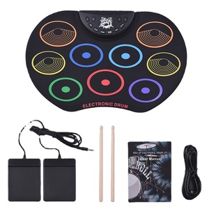 Venta Caliente Instrumentos <span class=keywords><strong>de</strong></span> Percusión Portátiles Enrollable <span class=keywords><strong>de</strong></span> 7 Piezas Juego <span class=keywords><strong>de</strong></span> <span class=keywords><strong>Batería</strong></span> <span class=keywords><strong>Electrónica</strong></span> Usada Pad <span class=keywords><strong>de</strong></span> <span class=keywords><strong>Batería</strong></span> <span class=keywords><strong>Electrónica</strong></span> Tambor Enrollable - Product Image 5