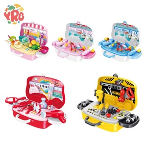 Jeu de rôle de cuisine en plastique pour enfants, ensemble d'outils de maison, jouet de docteur, jouet de cuisine, vente en gros - Product Image 4