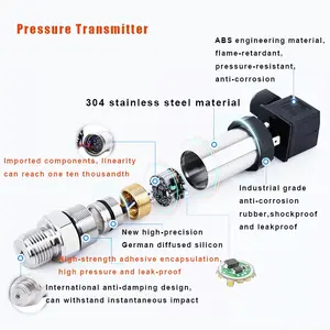 OEM 4-20ma الضغط الاستشعار/محول الضغط/الضغط الارسال المطلق قياس محول ضغط ذكي