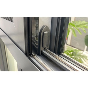 Fenêtre <span class=keywords><strong>coulissante</strong></span> en aluminium sur mesure avec conception résistante aux intempéries et rail à glisse facile pour la rénovation de la maison - Product Image 6