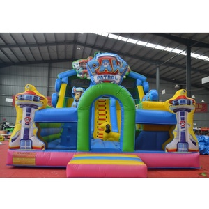Thiết kế mới Paw Dog inflatables thư bị trả lại lâu đài bơm hơi khổng lồ trượt nước nhảy lâu đài <span class=keywords><strong>Inflatable</strong></span> - Product Image 4