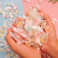 Transparent Crystal Hard Candy with Fruit Filling Mixed Fruit Flavor Bulk Wedding Favor Candy Confectionery Snack
