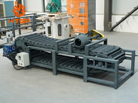 Línea de Producción de Reciclaje de Aluminio, Horno de Fundición de Aluminio de Desecho, Equipo de Fundición Continua de Lingotes para Producir Lingotes de 6.5 kg