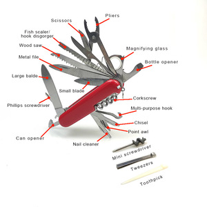Top vendita in acciaio inox coltello da tasca Multi-funzione per <span class=keywords><strong>Swiss</strong></span> coltello per il supporto OEM personalizzabile - Product Image 2