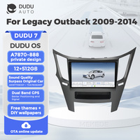 DUDUAUTO pour Subaru Legacy Outback 2009-2014, système multimédia Android modifié pour voiture, navigation Bluetooth, Car-play, écran de recul