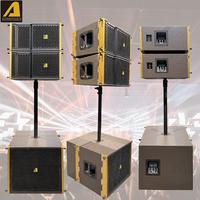 ACTPRO AUDIO Caisson de basses AS12 + AS18 de 18 pouces avec enceinte active passive, système professionnel alimenté