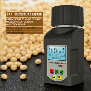 Humidimètre intelligent ZESHUN pour céréales, écran LCD haute luminosité, précision <0,5 % pour 25 cultures, y compris le blé, le maïs, le riz, le <span class=keywords><strong>café</strong></span>, garantie 1 an - Product Image 1