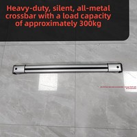 Barres transversales de toit silencieuses en alliage d'aluminium épaissi Zhengjiang, capacité 200 kg, sans perçage, pour Baojun 560 360 Wuling