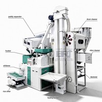 20-25 tonnes Molino De Arroz Moulin De Riz Destoner la machine pour le riz de paddy