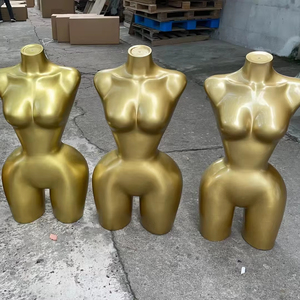 Vente en gros de mannequins de mannequin en tissu de mannequin mannequin pour haut du corps modèle <span class=keywords><strong>XXL</strong></span> pour femme - Product Image 1