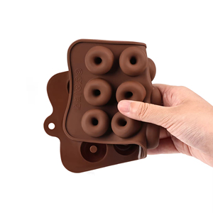 Reusable 15-Hole <b>Silicone</b> <b>Tool</b> 3D Heat Resistant Baking Molde Sustainable Chocolate Mold for Cake Number - Product Image 3