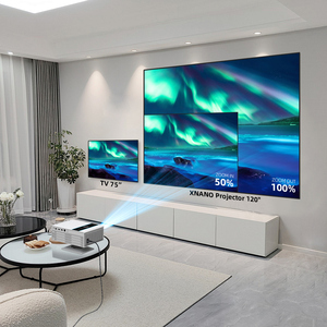 Projecteur de cinéma XNANO X6 Home Theater 4k Android Smart Bluetooth WiFi certifié Google Full HD 1080P - Product Image 6