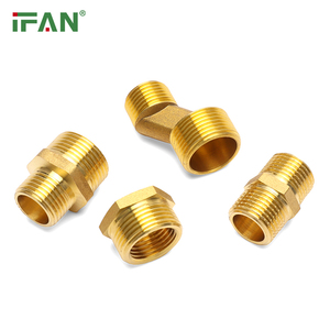 IFAN Factory Supply 1/2 "-2" Pulgadas NPT BSP Rosca Reductor igual Conector macho hembra CW617 Accesorios <span class=keywords><strong>de</strong></span> tubería <span class=keywords><strong>de</strong></span> latón - Product Image 4