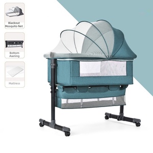 <span class=keywords><strong>Culla</strong></span> Multifunzionale a Dondolo per Neonati, Lettino da Comodino - Product Image 5