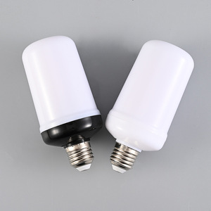 مصباح LED محاكي للهب بـ 51 خرزة، بهيكل أسود، مقاوم للماء بمعيار IP54، زاوية إضاءة 360 درجة، يعمل بالتيار المتردد، للاستخدام في الفنادق والساحات والحدائق - Product Image 4