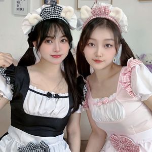 ชุดแม่บ้านลูกแมวยี่เสี่ยวอี้ ชุดคอสเพลย์อนิเมะโลลิต้า ผ้ากันเปื้อนน่ารัก ไซส์ S-3XL - Product Image 3