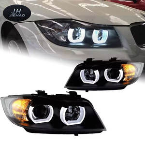 Actualización de Faros Delanteros E90 2005-2012 Serie 3, Lámpara Delantera LED 316 318 320 325 328 330, Luces Retrofit DRL, Conjunto de Faros para <span class=keywords><strong>BMW</strong></span> - Product Image 5