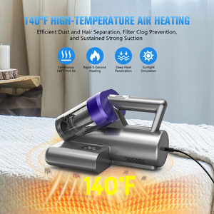 Aspiradora Portátil Teendow para Limpieza de Colchones, Aspiradora Inteligente para Eliminar Ácaros del Polvo de la Cama, para el Hogar - Product Image 5