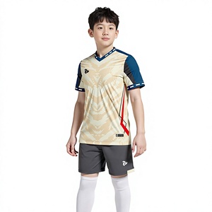 ชุดเสื้อฟุตบอลเด็กขายส่ง Phantor JP Teamwear แห้งเร็ว รับผลิตแบบ OEM ODM สีตามสั่ง ผลิตจากโพลีเอสเตอร์ 100% - Product Image 1