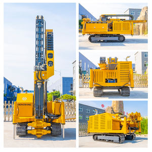Crawler Anchoring Drilling Machine Rotary Jet Building <b>Foundation</b> Slope Drill Rig - Product Image 5