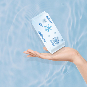 Lingettes Rafraîchissantes Ultra-Rapides Personnalisées en Non-Tissé à la Menthe, 64 Pièces, pour Refroidissement Après l'Exercice et Utilisation Estivale - Product Image 2