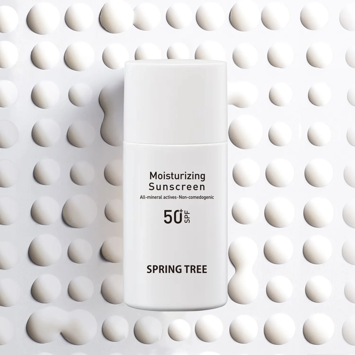 Natürliche aufhellende Sonnencreme Anti-UVA/UVB Sonnenschutzcreme SPF 50 Sonnenschutzcreme