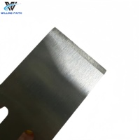 Lames de découpe pour granulateur de film plastique WL, couteaux de recyclage pour extrudeuse, lames de planage 9CrSi/SKD-11/HSS/OEM HRC 58-62