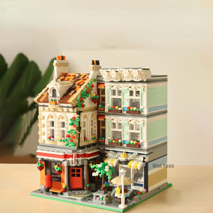 Zhe Gao 00958 Expert Street View Bakstenen Vierkante Postkantoor Modulaire Bakstenen Modelonderwijs Speelgoed Geschenken Voor Kinderen Bouwstenen Sets - Product Image 2