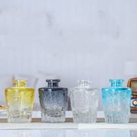 Bouteille en verre vide recyclable de 150 ml pour diffuseur de parfum avec bouchon en liège, pour parfum d'intérieur, désodorisant et huiles essentielles