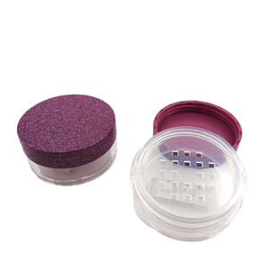Custom ABS <b>Plastic</b> Cosmetic Packaging Makeup Lip Gloss Lipstick Mascara <b>Tubes</b> Powder Cake Cases Loose Powder Case Glitter Purple - Product Image 5
