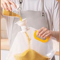 Pochette souple personnalisable de qualité alimentaire avec bec verseur pour emballage de liquides et sacs de recharge pour produits alimentaires et bonbons en PET
