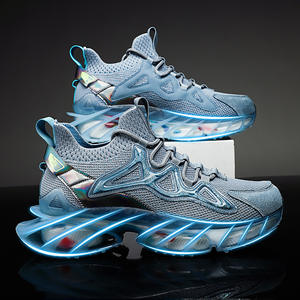 Nouvelles Chaussures Tendance pour Hommes à Lacets avec Tige en Maille Respirante et Amorti Confortable pour Usage Quotidien EVERGREEN Toutes Saisons - Product Image 5