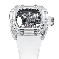 Montres de sport de luxe légères pour hommes Montres mécaniques automatiques ultra-légères Montres pour hommes tendance d'affair