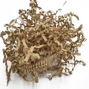 Remplisseur de papier froissé déchiqueté enduit de PVC coloré recyclable pour les boîtes cadeaux et les paniers enveloppant et imprimant l'utilisation - Product Image 1