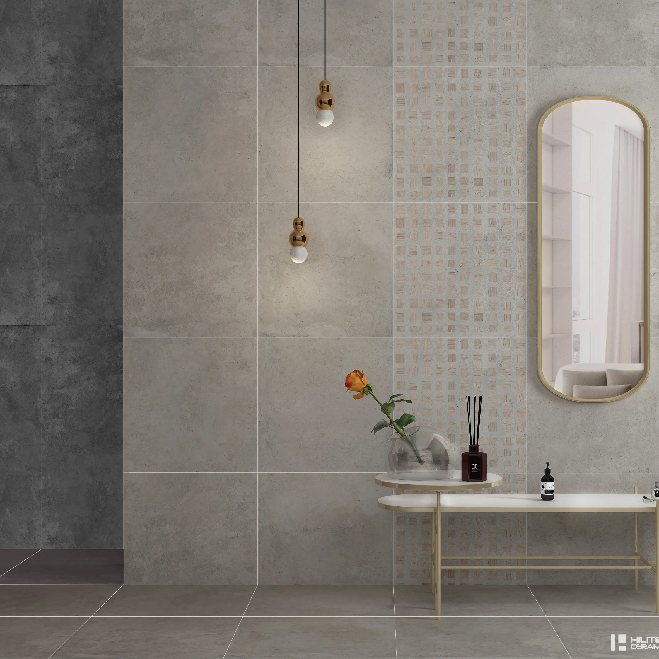 Superficie opaca Rustico 300x300 300x600 600x600 Non Slittamento Porcelain Tile Piano Per Soggiorno bagno