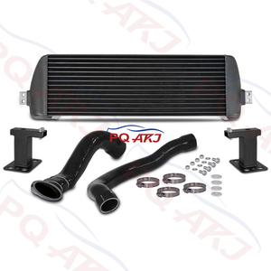 Kit de refroidisseur intermédiaire compétition noir pour Fiat 500 <span class=keywords><strong>Abarth</strong></span> 1.4 Turbo 99 KW/135 PS 08 + systèmes de refroidissement - Product Image 4