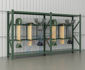 מותאם אישית בינוני החובה מחסן לבן אש ציוד אחסון מדף - Product Image 5