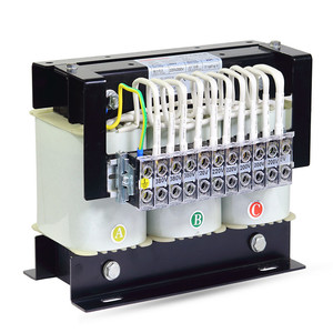 Transformador Variac de Aislamiento Trifásico de 15 kVA, de 480 V a 380 V, con Bobinado Reductor - Product Image 3
