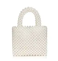 Designer′ S Handmade Pearl Bag Woven Beaded Bag for Women Mini - China Girl  Bag and Handbag price