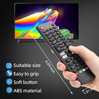 Control Remoto Universal para Smart TV AKB76037601, Compatible con Todos los Modelos LG, Funciona con Pilas AAA, 4 Botones