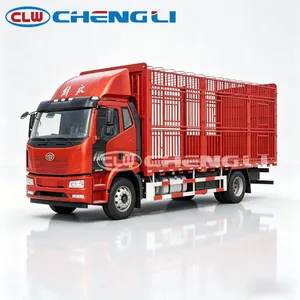 Precio de Fábrica, Camión de Transporte de Ganado Faw 4x2 18t, Camión Transportador de Animales de 44CBM para Transporte de Ganado y Aves de Corral, en Venta - Product Image 5